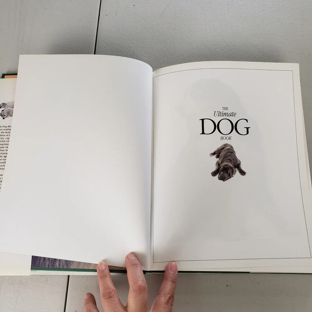 The Ultimate Dog Book David Taylor Hardcover 1990 Illustrated Breeds Guide